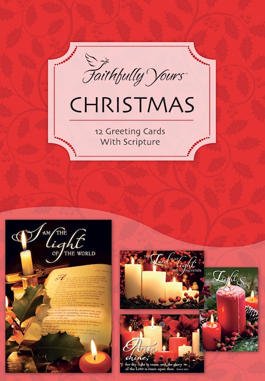 Card-Boxed-Value-Christmas Candles-Christmas Assorted (Box Of 12) | SHOPtheWORD