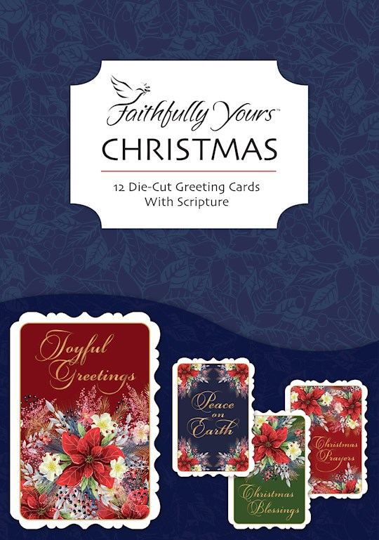 Card-Boxed-Value-Christmas Poinsettia-Christmas Assorted (Box Of 12) | SHOPtheWORD