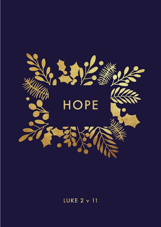 Card-Christmas-Hope (Matthew12:21) (Pack Of 6) (Sep) | SHOPtheWORD