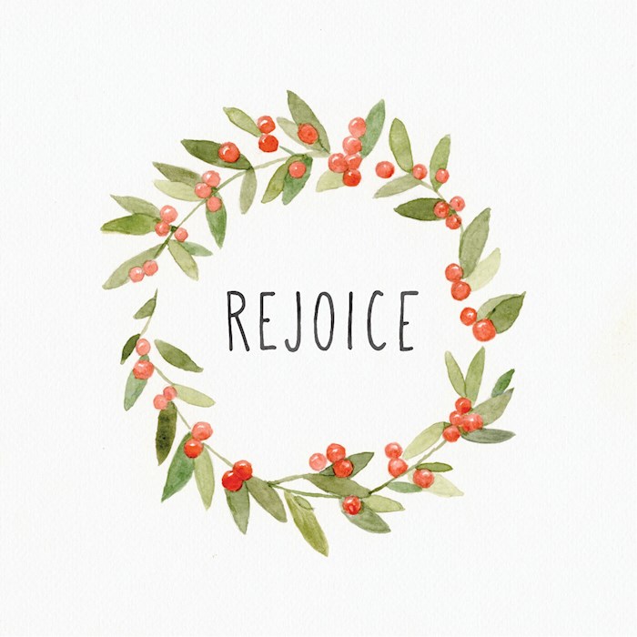 Card-Christmas-Rejoice (Luke 1:46-47) (Pack Of 6) (Sep) | SHOPtheWORD