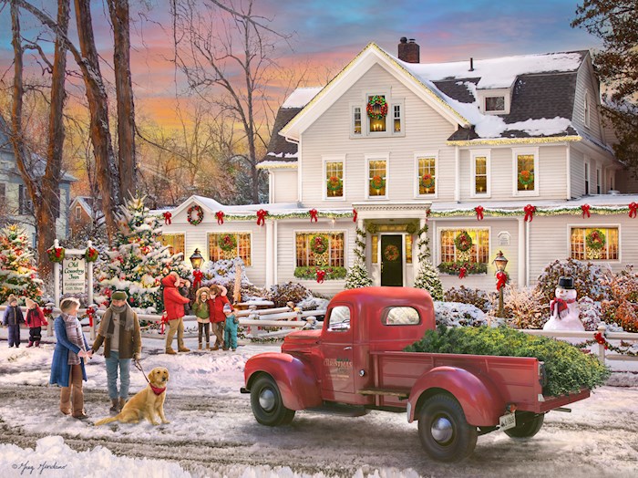 Jigsaw Puzzle-The Inn At Christmas (550 Pieces) | SHOPtheWORD