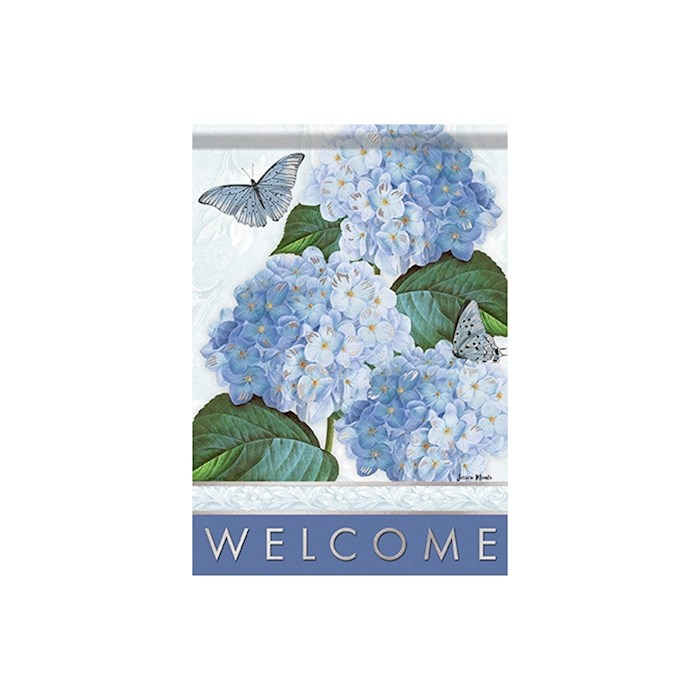 Flag-Garden-Foil Durasoft-Sweet Hydrangeas (12.5