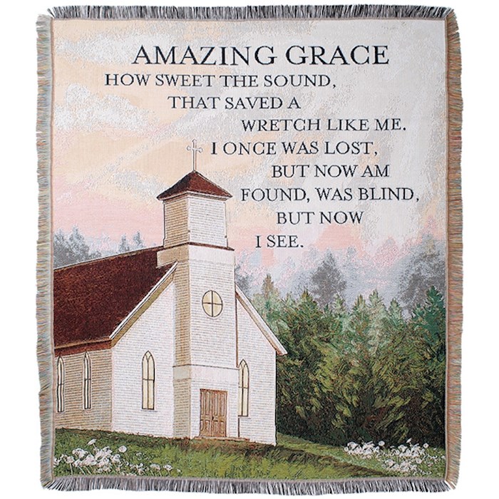 Throw-Amazing Grace-Tapestry (50