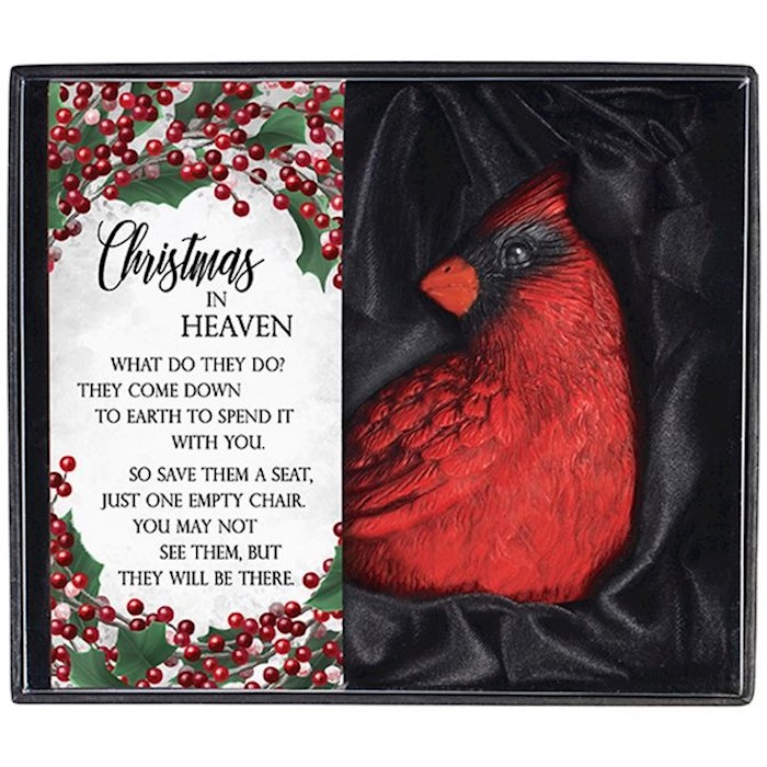 Figurine-Christmas In Heaven Cardinal/Gift Boxed (3.5