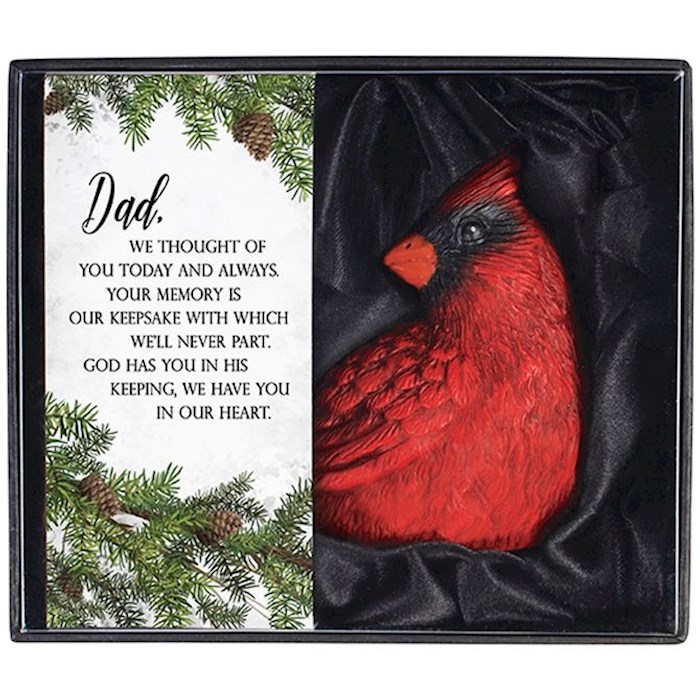 Figurine-Dad Cardinal/Gift Boxed (3.5