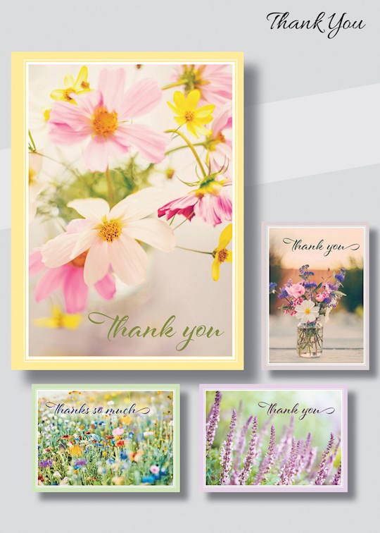 Card-Boxed-Thank You-Wildflowers (Box Of 12) | SHOPtheWORD