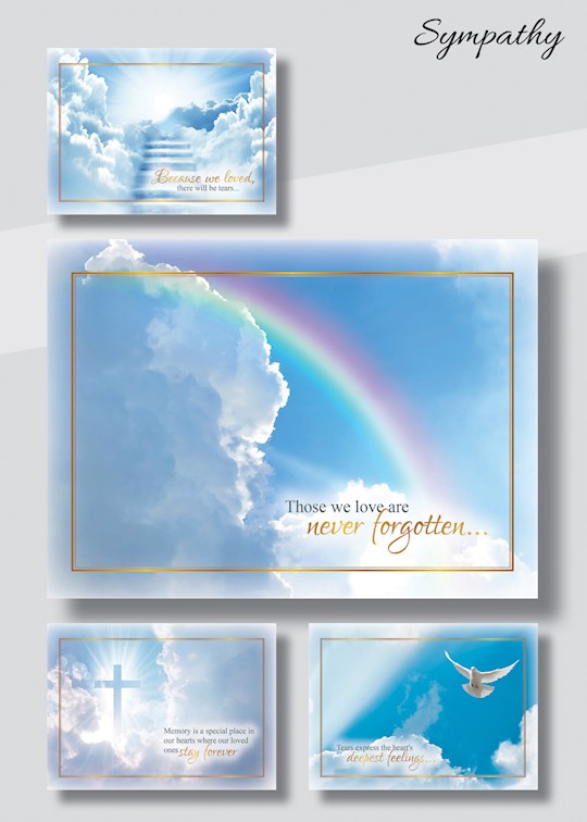 Card-Boxed-Sympathy-Beyond The Clouds (Box Of 12) | SHOPtheWORD