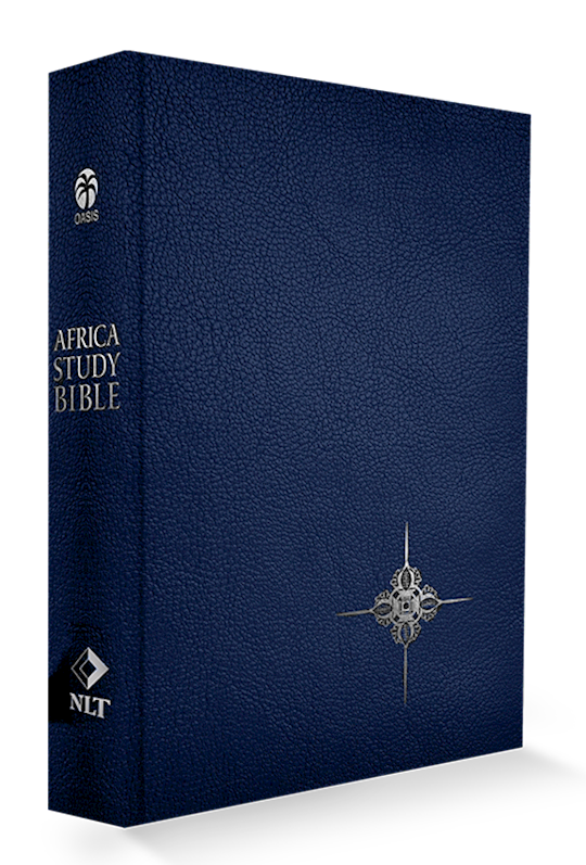 Cross Bible Cover, Large, Blue