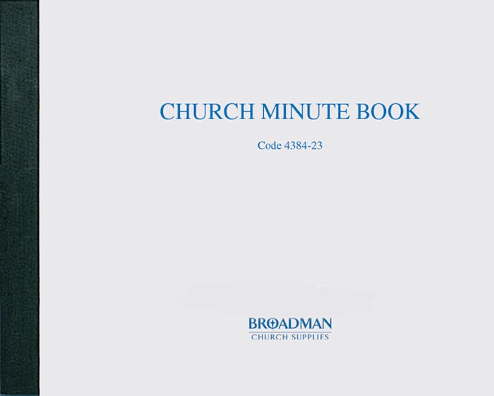 Church Minute Book (13