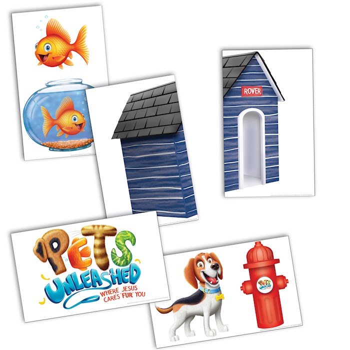 Shop the Word VBS Pets Unleashed Giant Decorating Posters (3 ft. x 5