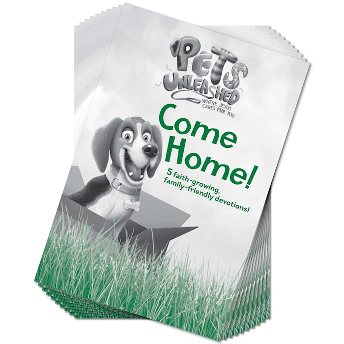 Shop the Word VBS Pets Unleashed Come Home Family Devotional Booklet