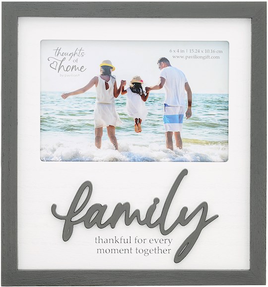 Christos BookCenter: Frame-FamilyThankful For Every Moment-Holds 4x6 -  (0664843765344) : Gift
